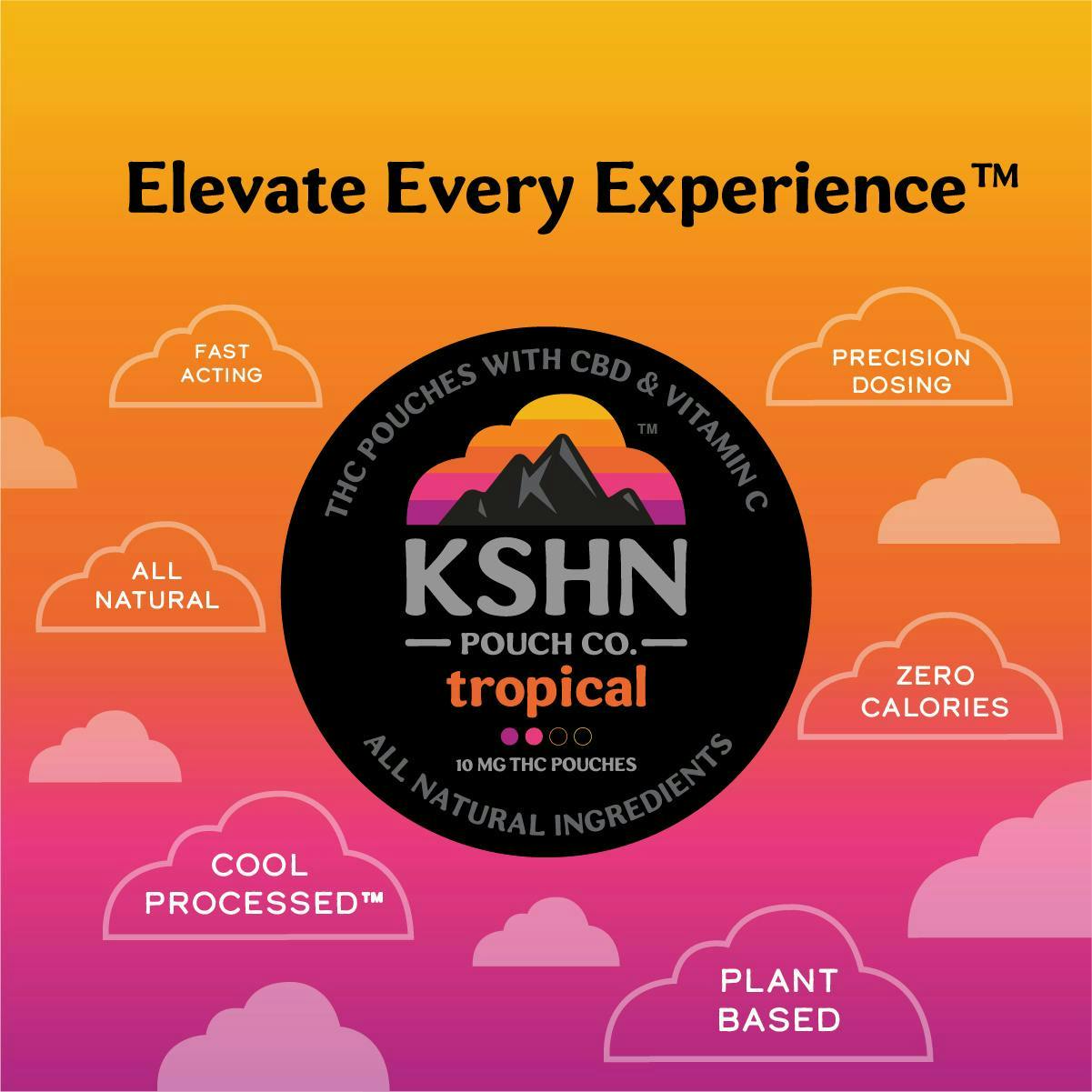 Product: KSHN | TROPICAL | THC POUCH | 200MG