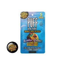 Product Bubble Hash Infused Preroll | Rainbow Cookies (H) x LA Kush Cake (I/H) 5pk | Puff Pre Rolls