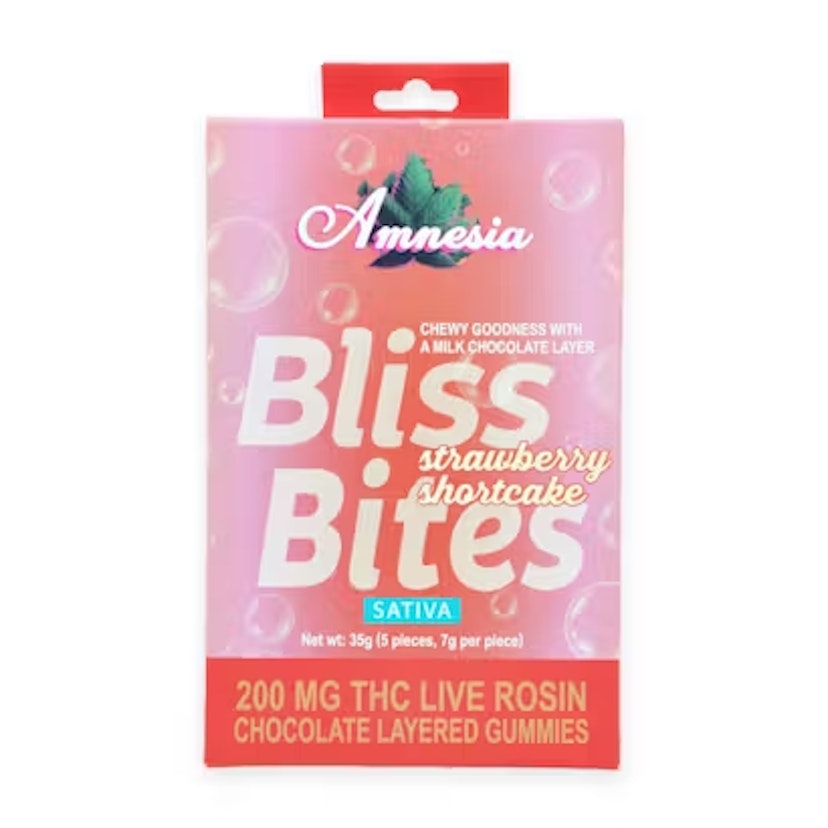 Amnesia - Strawberry Shortcake White Chocolate Hash Rosin Zerds 200mg