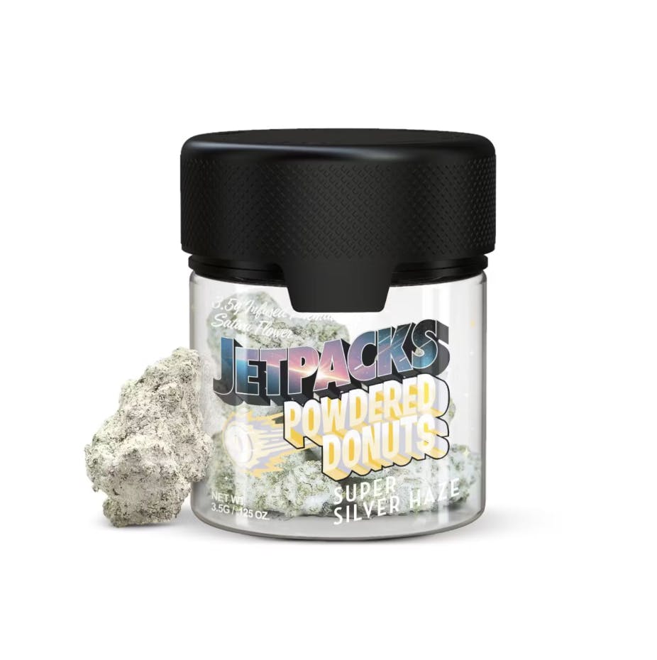 JETPACKS | FLOWER 3.5 POWDERED DONUTS | SUPER SILVER HAZE