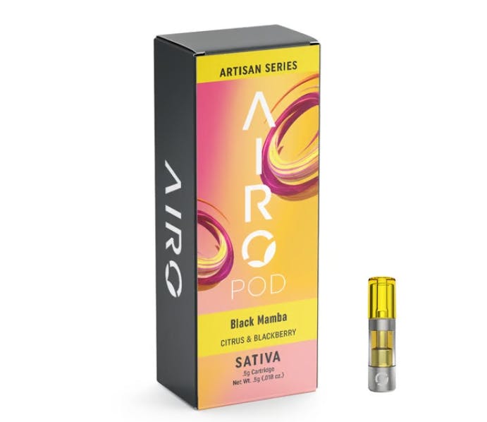 Product DF Airo 1g Cartridge - Black Mamba (Sativa)