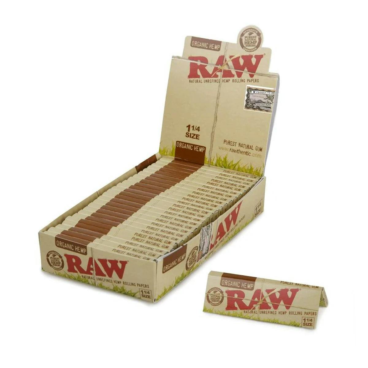 Photo of Raw Organic Hemp 1 1/4 Papers