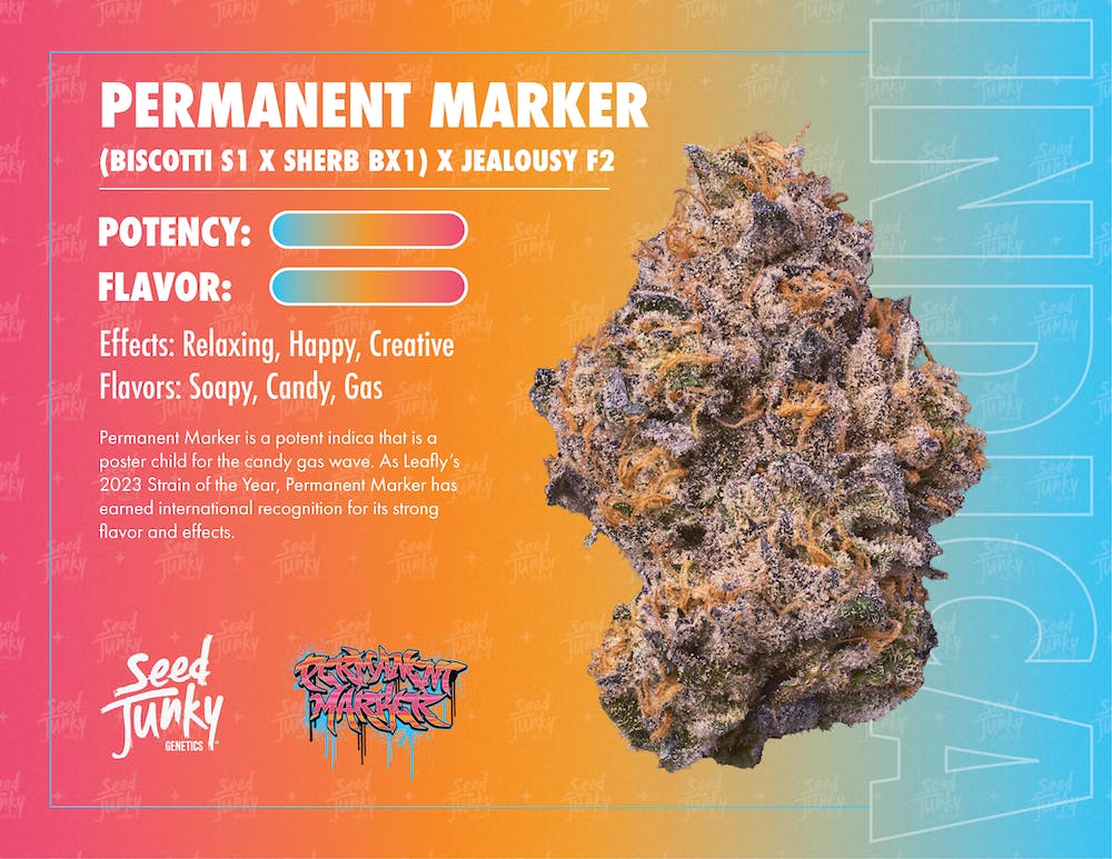 Seed Junky - 3.5g Prepack - Permanent Marker