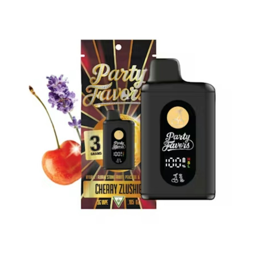 Party Favors - Cherry Zlushie Disposable
