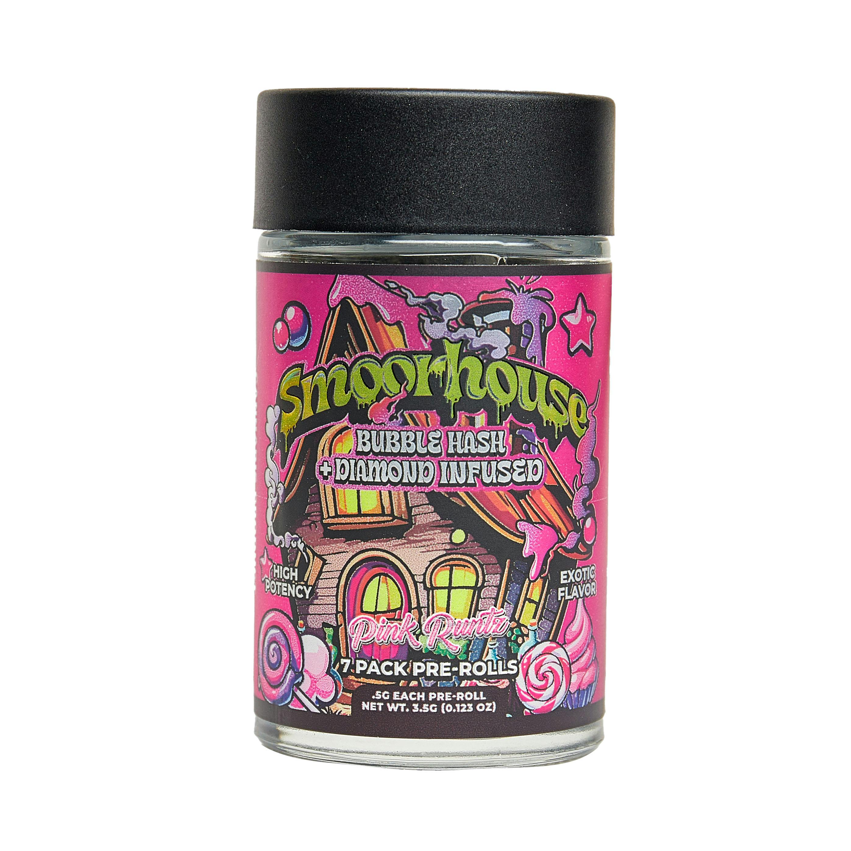 Smoorhouse | Pink Runtz | 3.5G (7x.5G) Infused Pre-Rolls