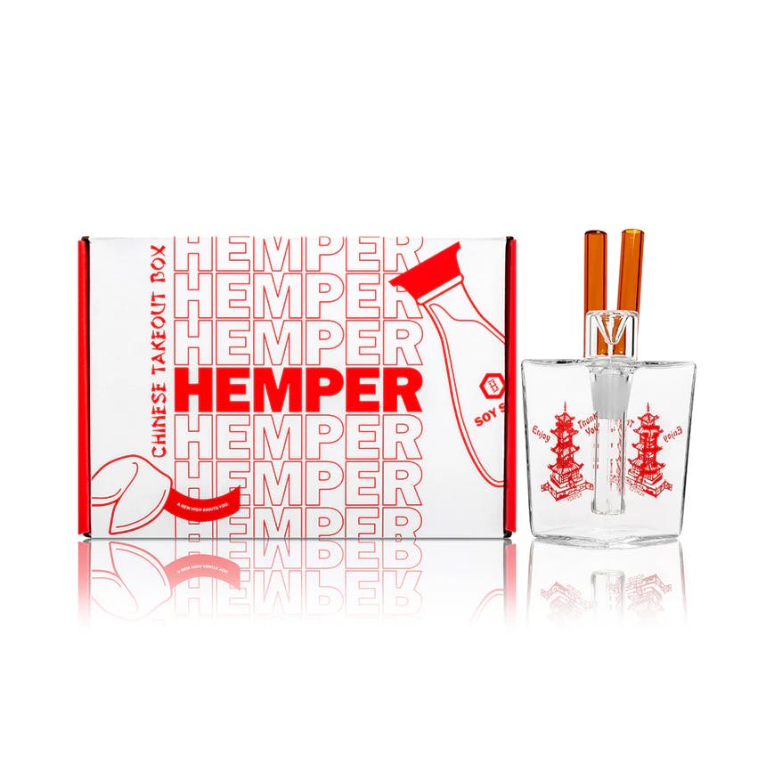 Accessories | Hemper | Chinese Takeout Bong | 6"