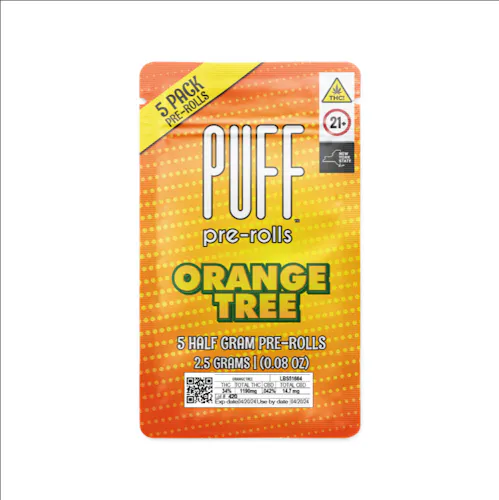 Orange Tree – sativa – 5 pack pre-rolls – 2.5 gram-1