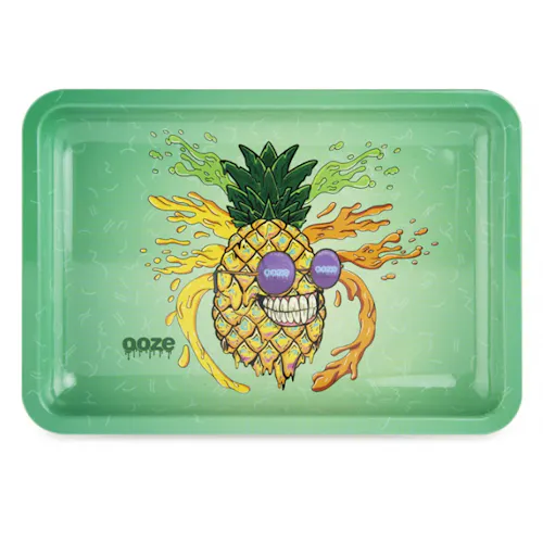 Mr Pineapple Medium Rolling Tray-active