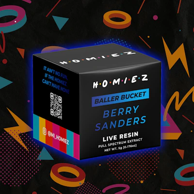 Homiez - 5g Baller Bucket - Berry Sanders