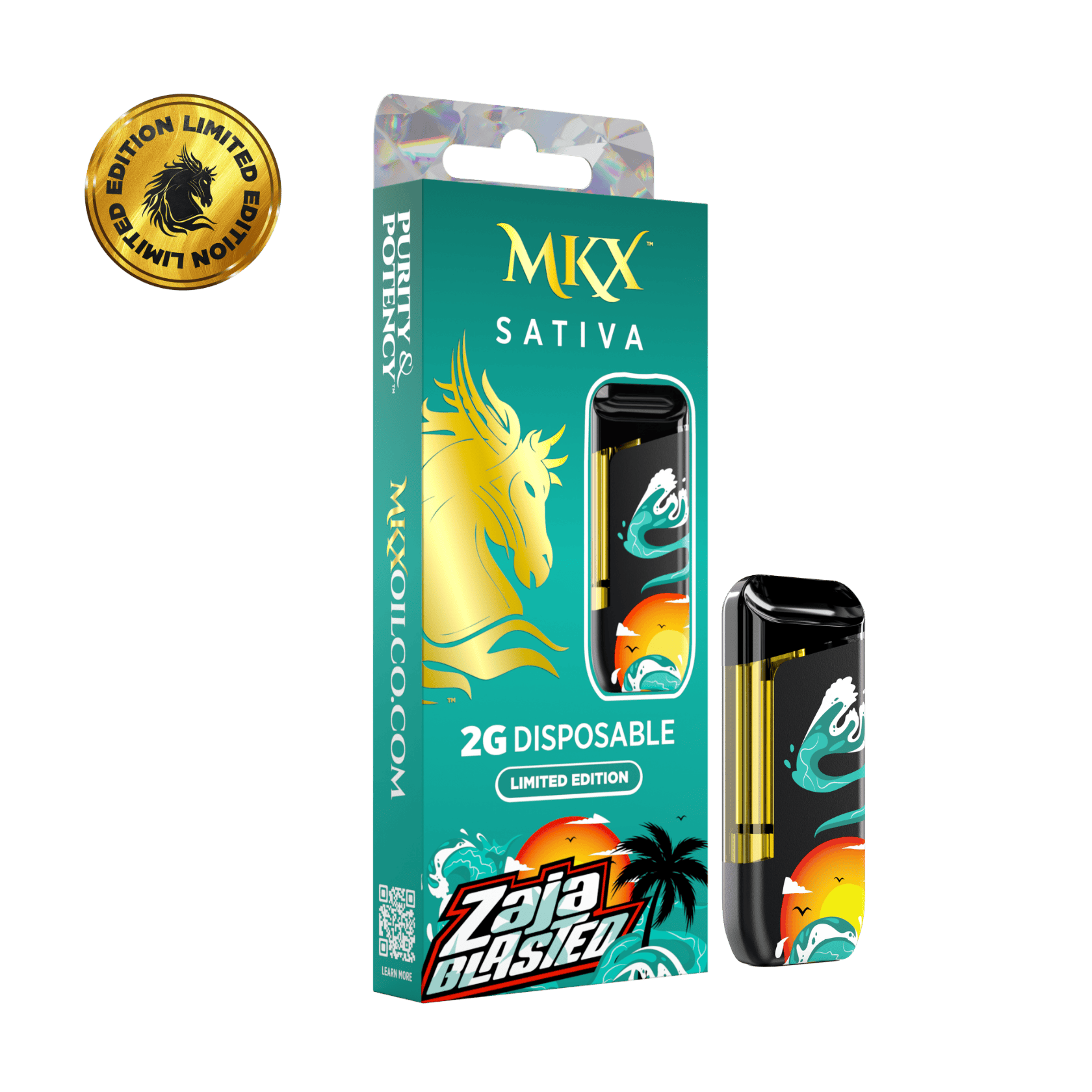 2g MKX Disposable *LIMITED EDITION* - Zaja Blasted - Sativa