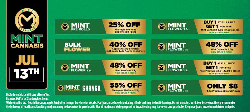 mintさま専用ページ The Mint - Jacksonville (Dispensary - Medical) Menu - a Cannabis