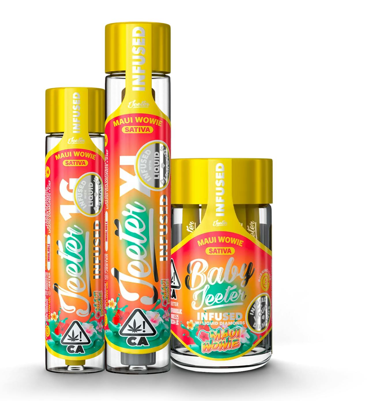 Product: JEETER XL | MAUI WOWIE | INFUSED PRE-ROLL SATIVA