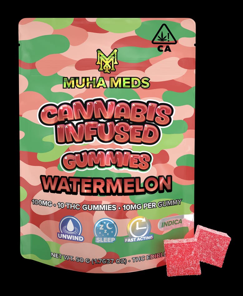 Product: Muha Meds | Mambas Gummies - 200mg - Watermelon