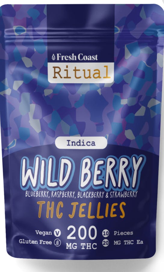 Product: Ritual | Jellies - 200mg - Wild Berry