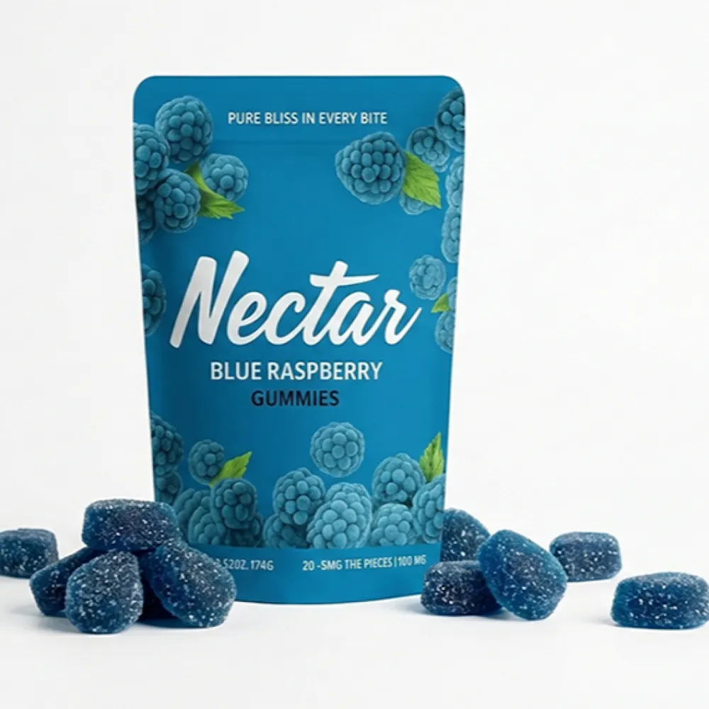 Product Blue Raspberry Gummies | Edibles | 100mg