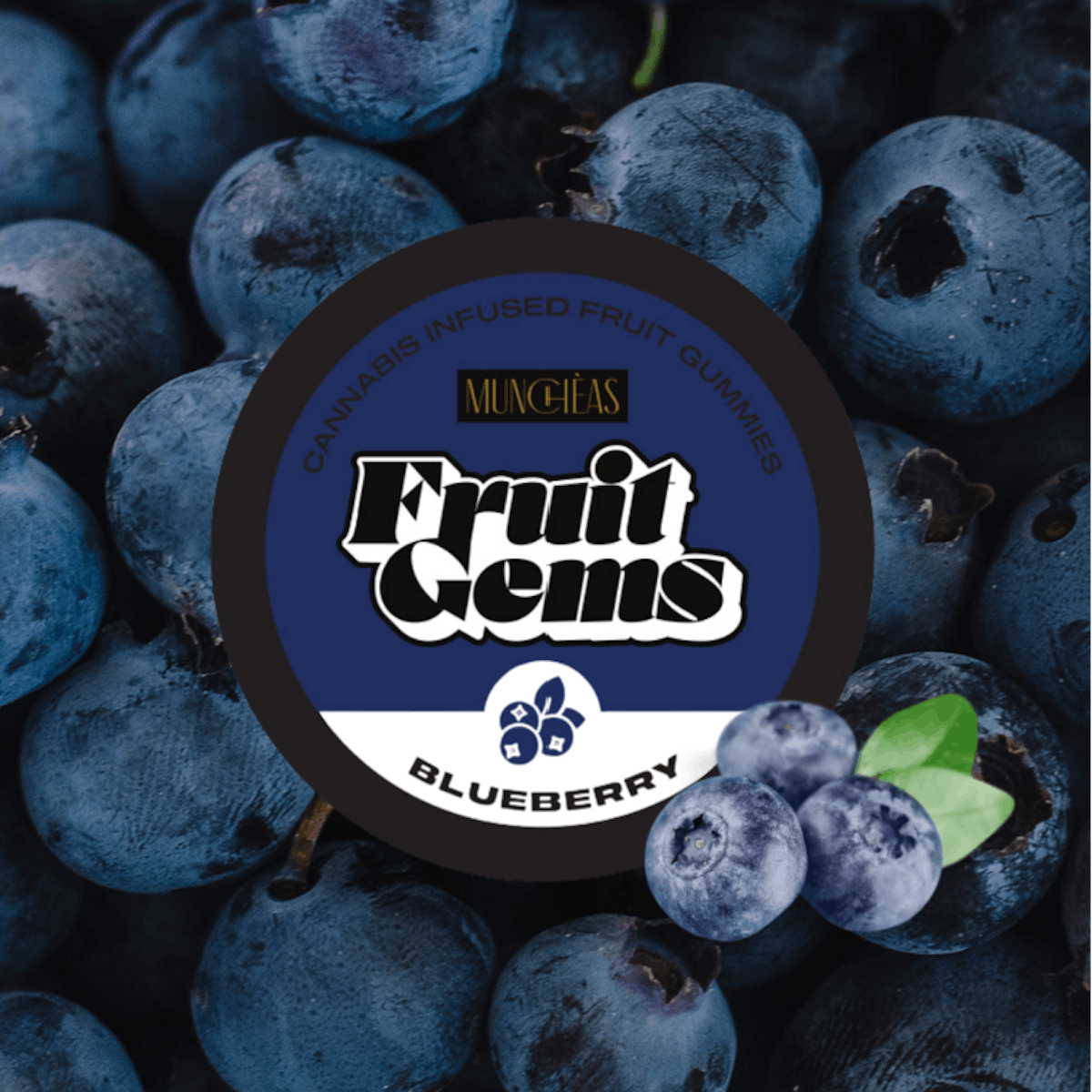 Photo of Munchèas | Fruit Gems | Blueberry | 100mg