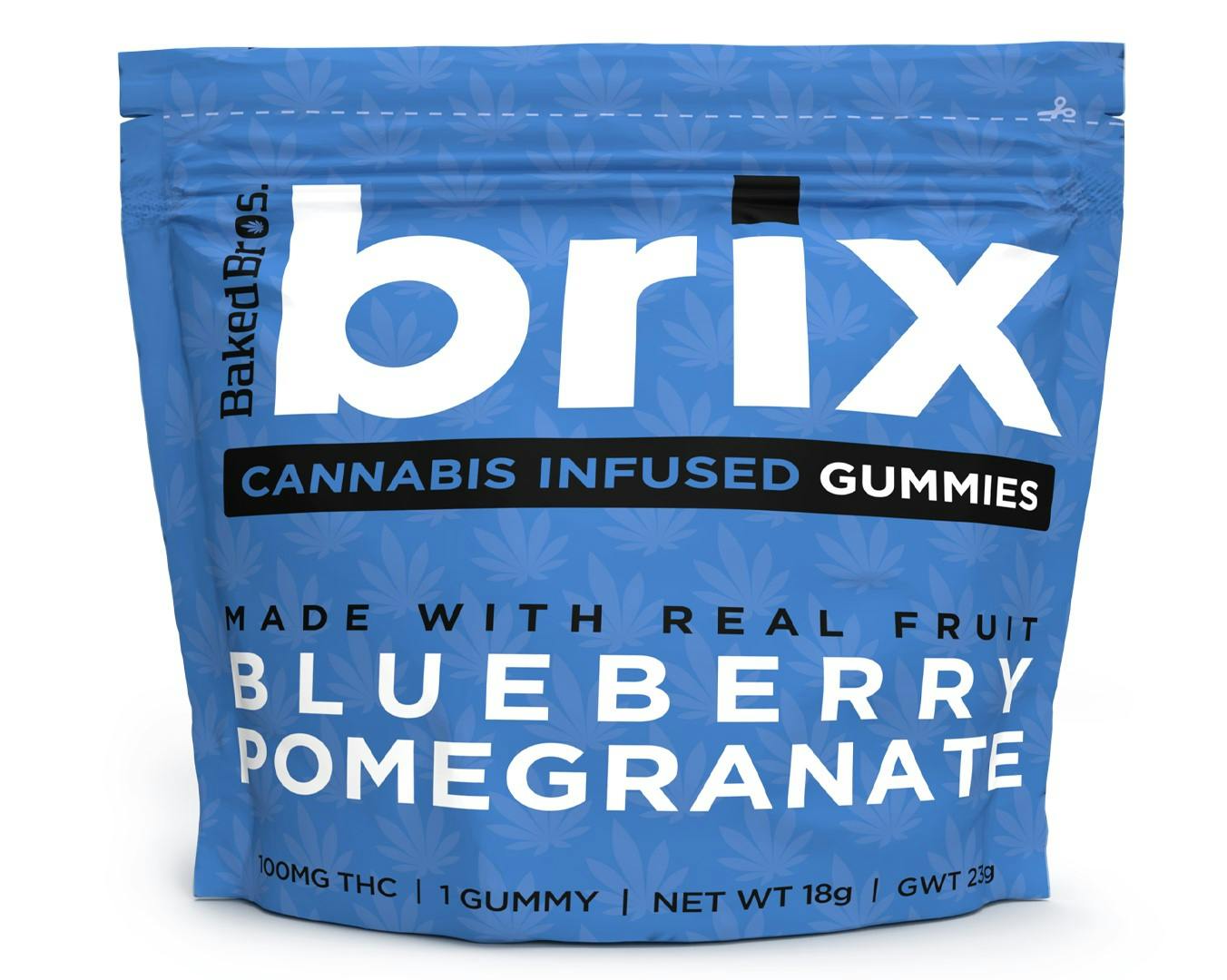 brix 100mg 1pk - Blueberry Pomegranate
