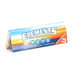 Elements | King Size Thin Rice Rolling Papers - 33pk