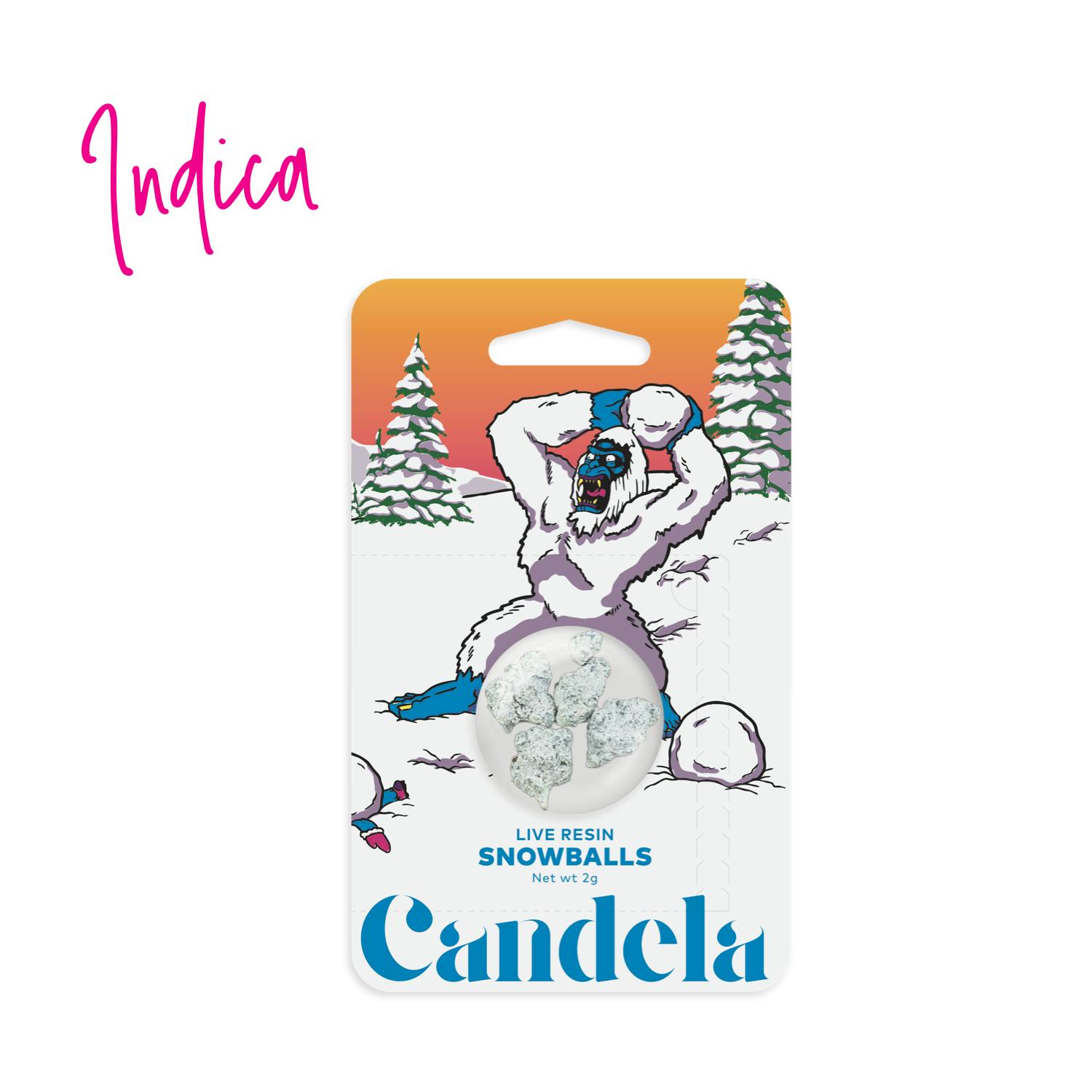 Product: Candela | Detroit Breath Live Resin Snowballs - 2G