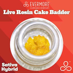 Live Resin Cake Badder-San Fernando Peel 1g