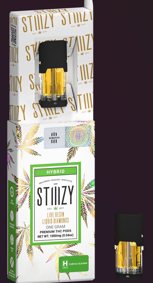 Pod | STIIIZY | Purple Zlushie | Live Resin Liquid Diamonds | 1g