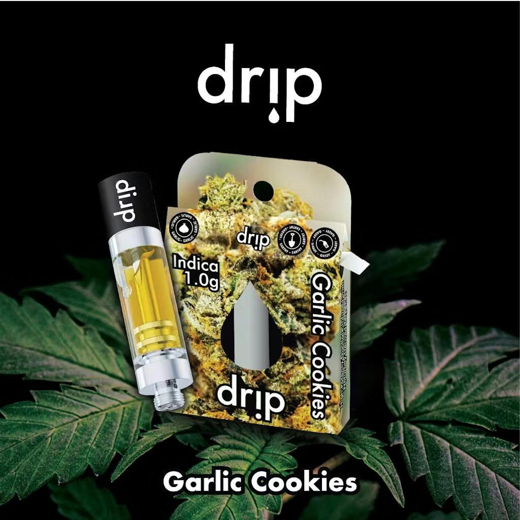 Drip - 1g Cart - Garlic Cookies (Indica)