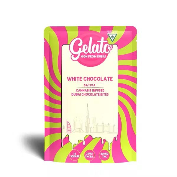 Gelato GELATO | WHITE CHOCOLATE - DUBAI BAR | 200MG — EDIBLES
