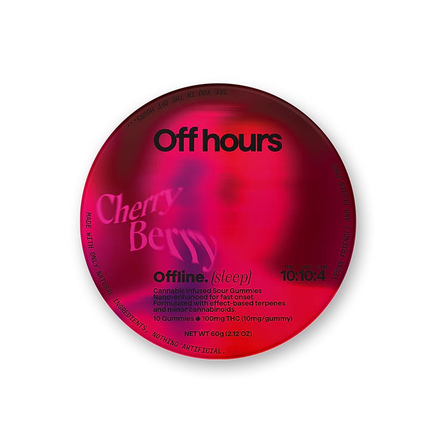 Photo of Cherry Berry Off Hours | Gummies | 10 ct