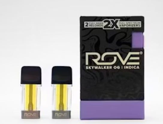 ROVE | Live Resin Diamonds Vape Reload 1g -2pk  | Skywalker OG