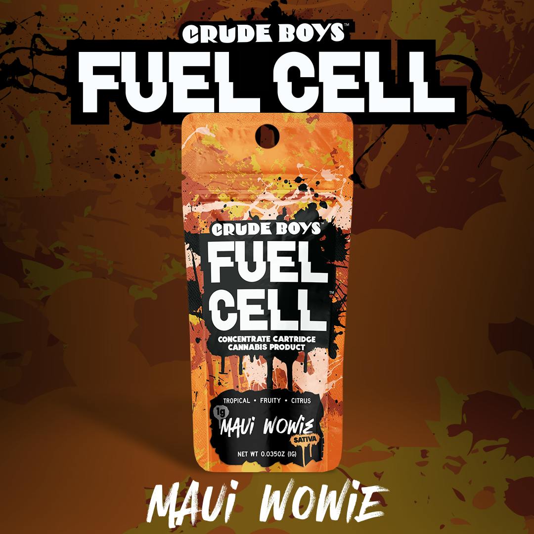 Crude Boys Maui Wowie 1.0G Cartridge - Major Bloom Cannabis Dispensary