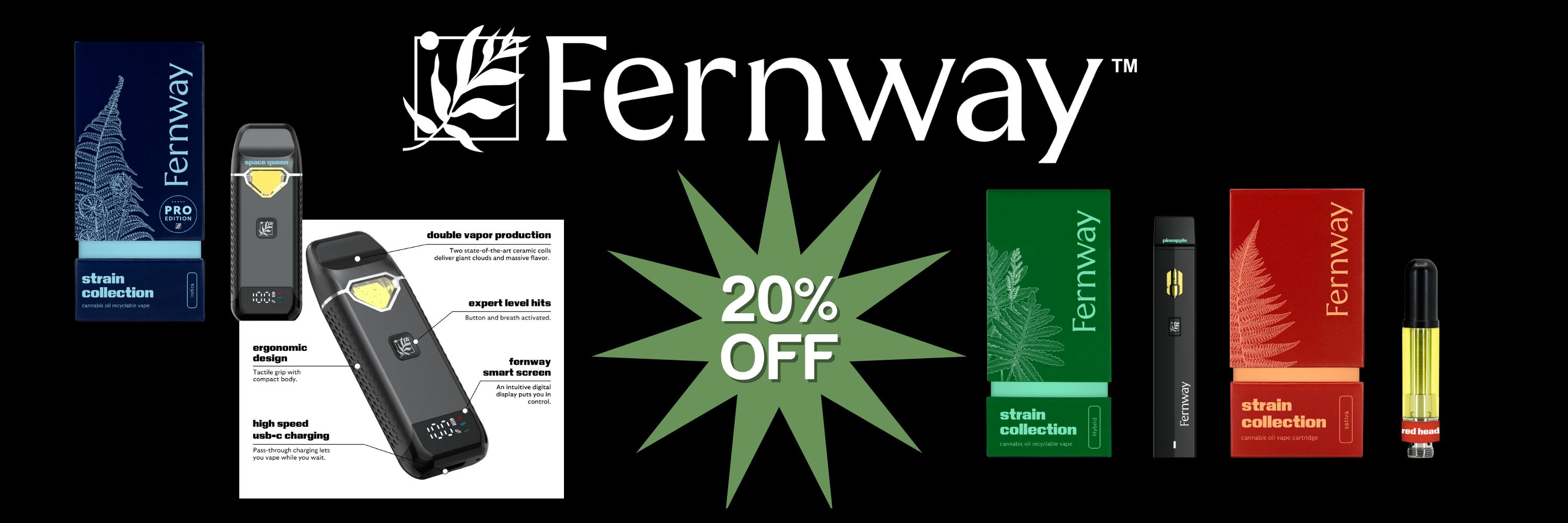 fernway twenty percent off