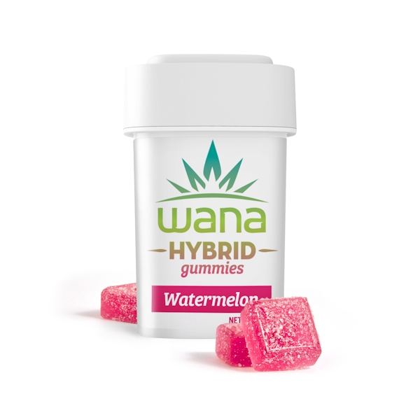 Wana | Watermelon Hybrid Gummies 10pc | 200mg