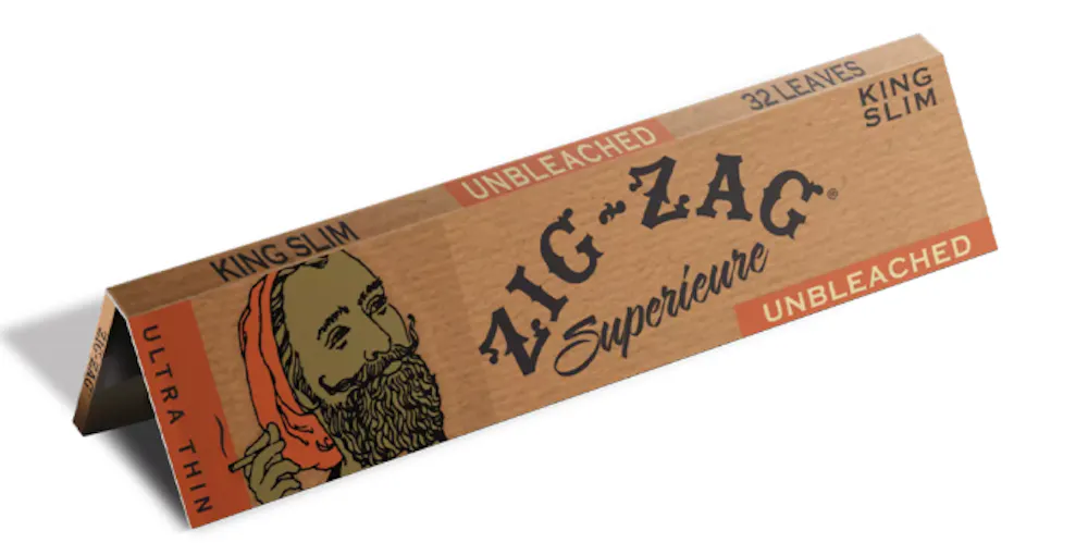 Product ZigZag Unbleached King Slim (32ct)