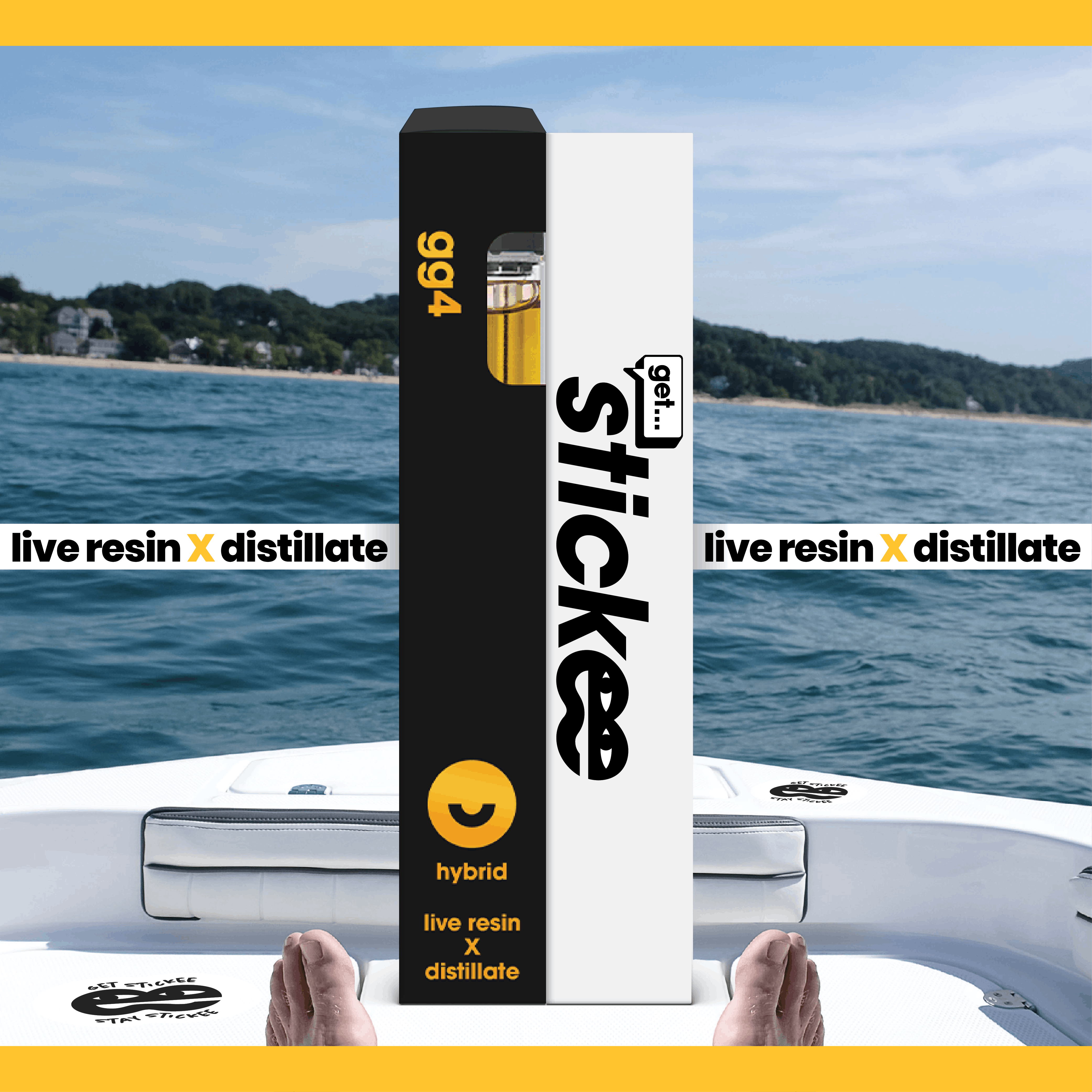 STICKEE | GG4 | 1G | Live Resin Disposable