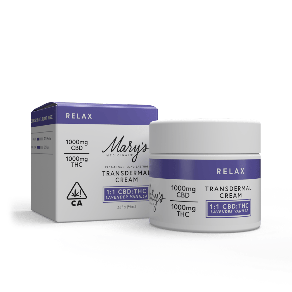 Buy Mary's Medicinal - 1000mg:1000mg CBD:THC 2oz Muscle Freeze