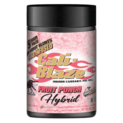 Fruit Punch Mini Blunts 5-Pack | 5g - PRE_ROLLS by Cali-Blaze at King of Budz