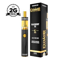 Product Dime - Blackberry OG Signature Line Disposable Vape (2g)