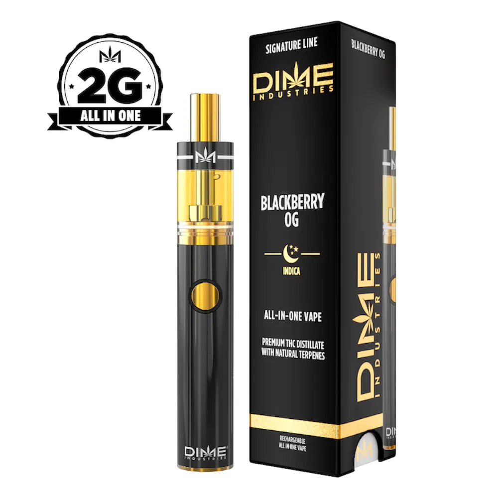 Product Dime - Blackberry OG Signature Line Disposable Vape (2g)