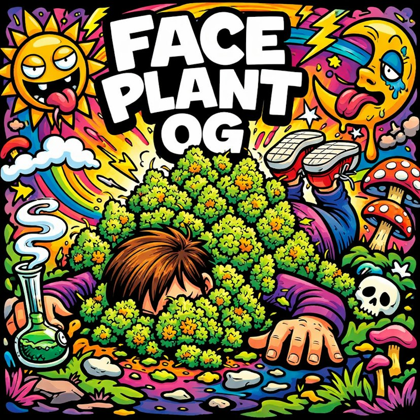 Finished Flower | Face Plant OG
