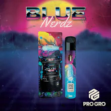 Blue Nerdz 1g Live Resin Disposable - DISPOSABLES by Pro Gro at King of Budz