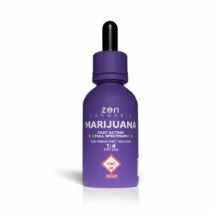 Zen | Tincture | Fresh Mint 1:4 25mg | Flora Farms Springfield