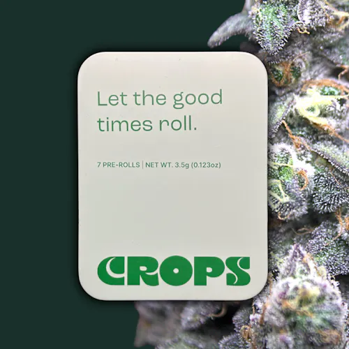 Crops | Preroll Pack | Secret Meetings | 7pk/3.5g-active