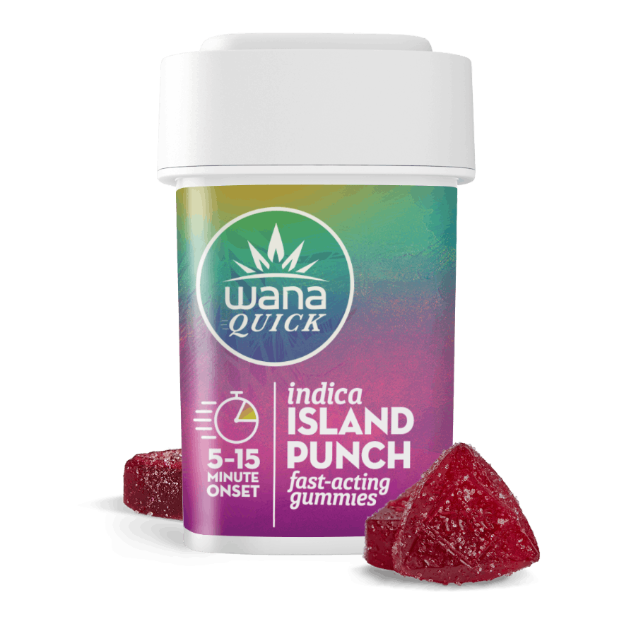 Gummies | Island Punch | 100mg | 20pk | Wana - Canna Provisions