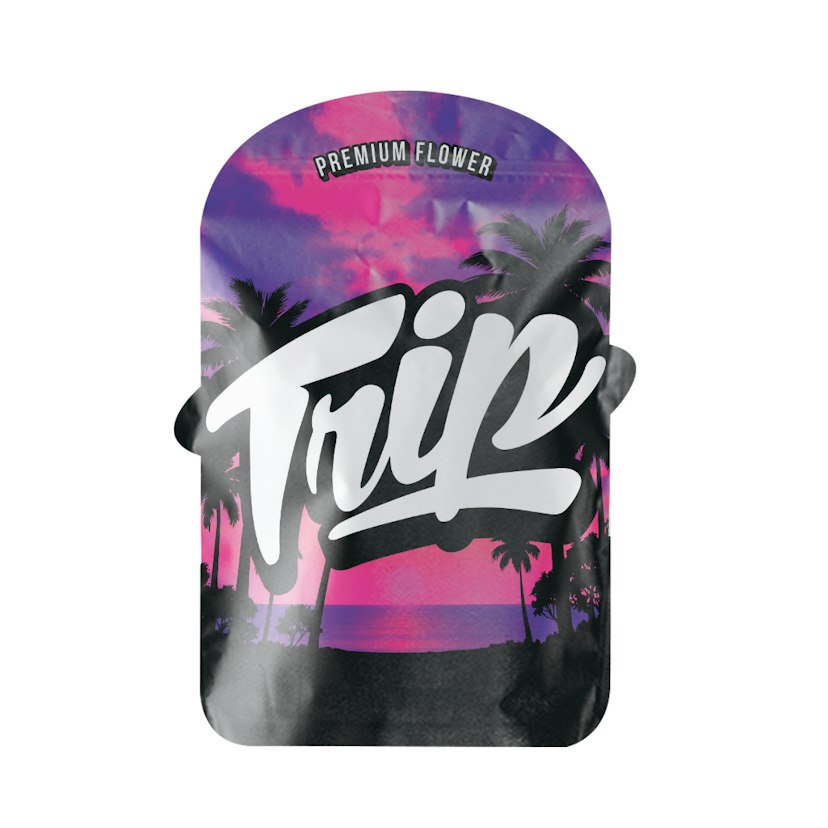 Trip Cannabis Flower Mylar : Lemon Cherry Toast