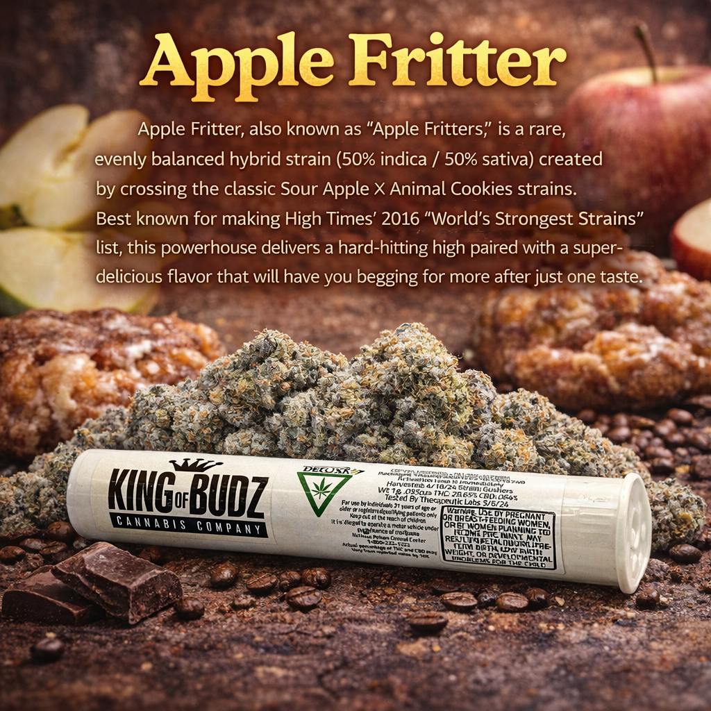 KOB - 1g Preroll - Apple Fritter