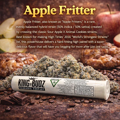 KOB - 1g Preroll - Apple Fritter