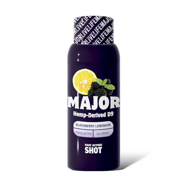Major Fast Acting Shot Blackberry Lemonade 100mg (hybrid, drinks, 1g)
