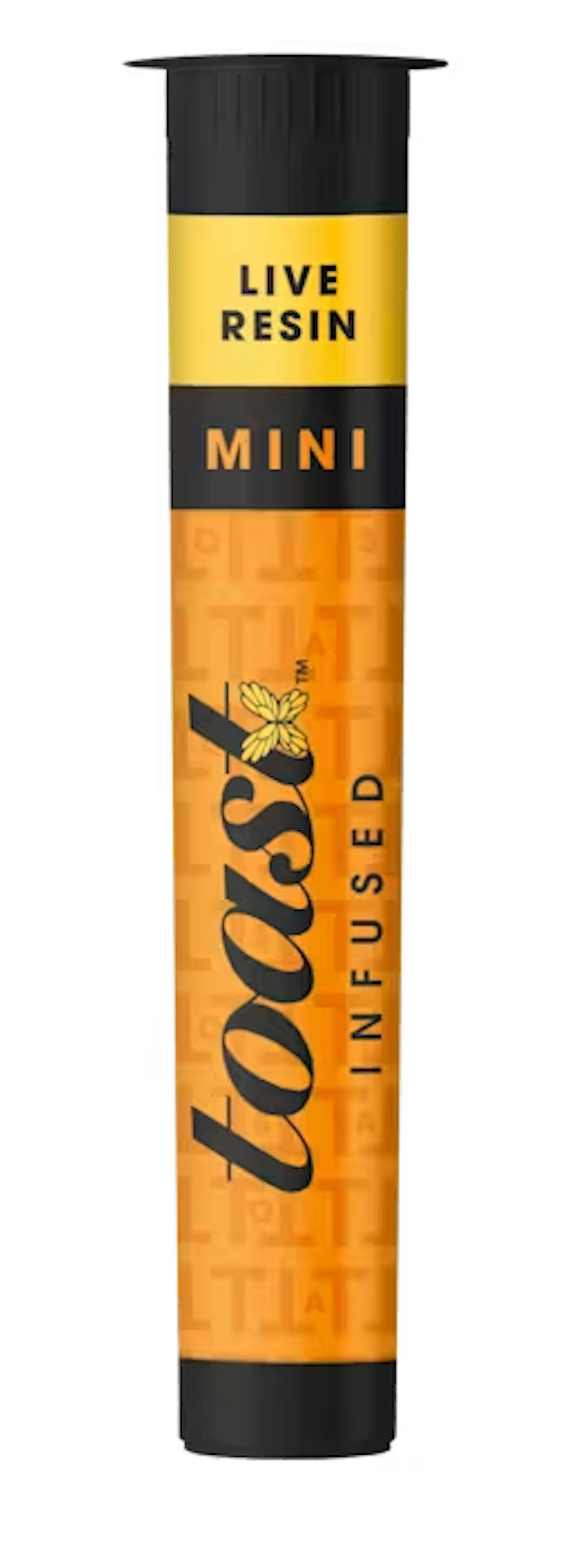 Photo of Toast Godfather Kush Cake Live Resin Infused 2pk Prerolls