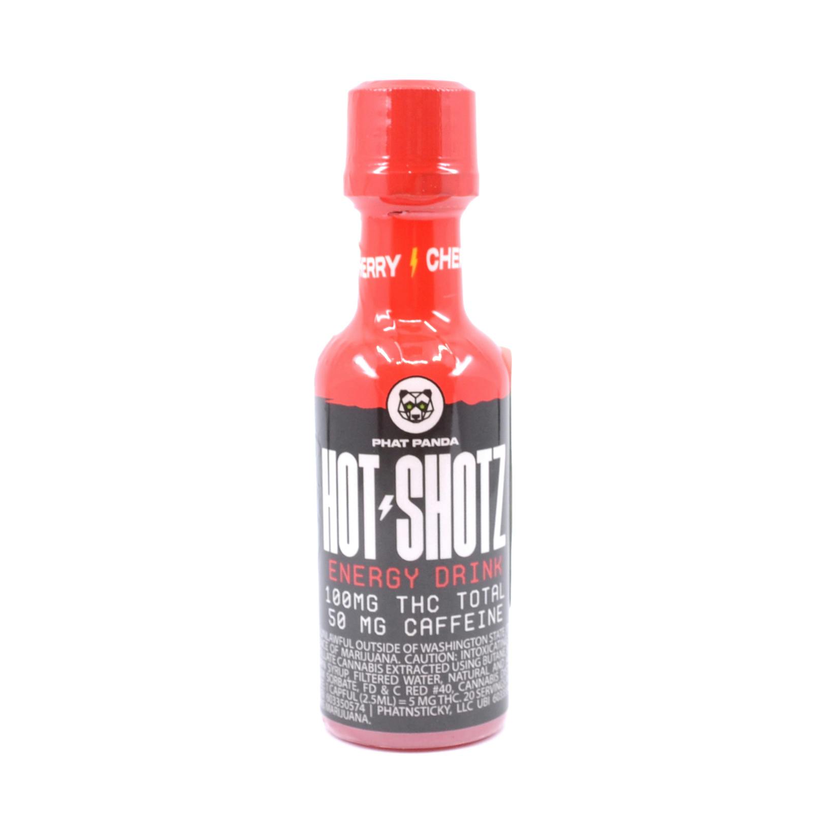 Energy Hot Shotz - Cherry | Energy 1pk | (100mg)
