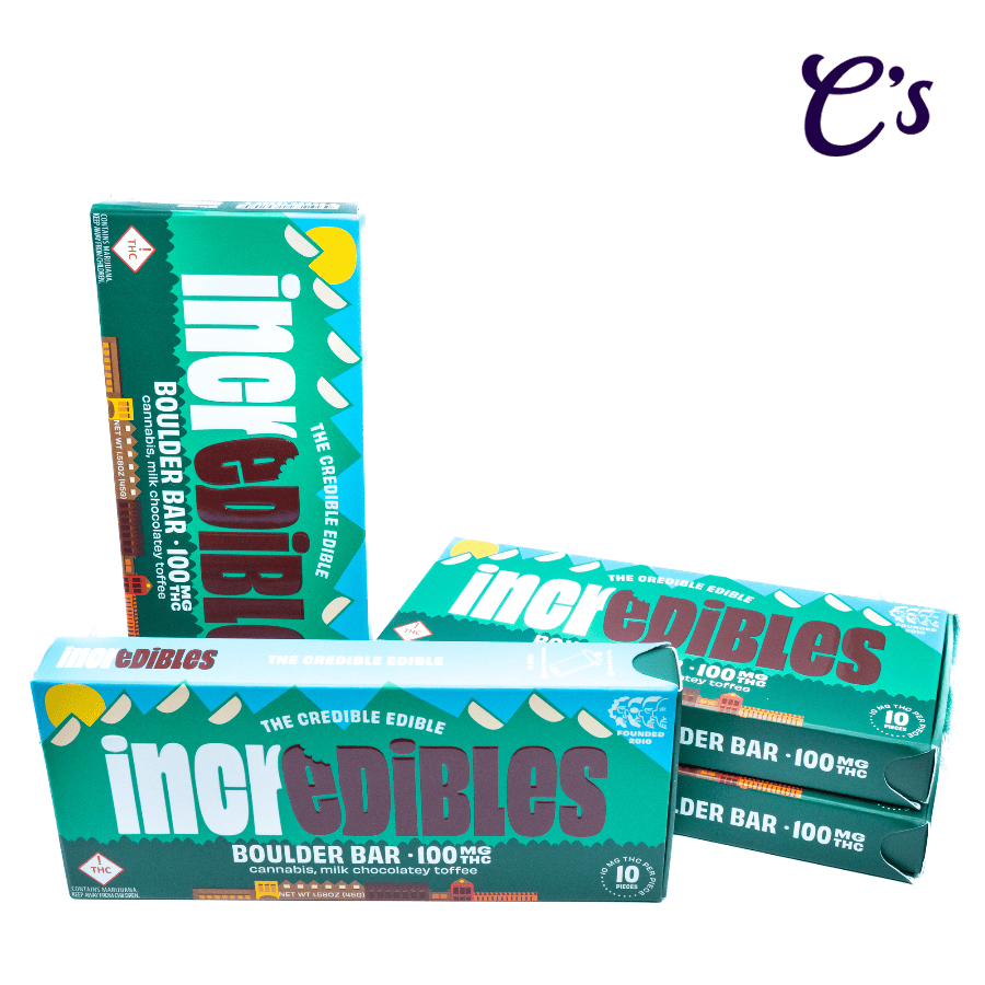 Incredibles | Chocolate (H) Boulder Bar 100mg